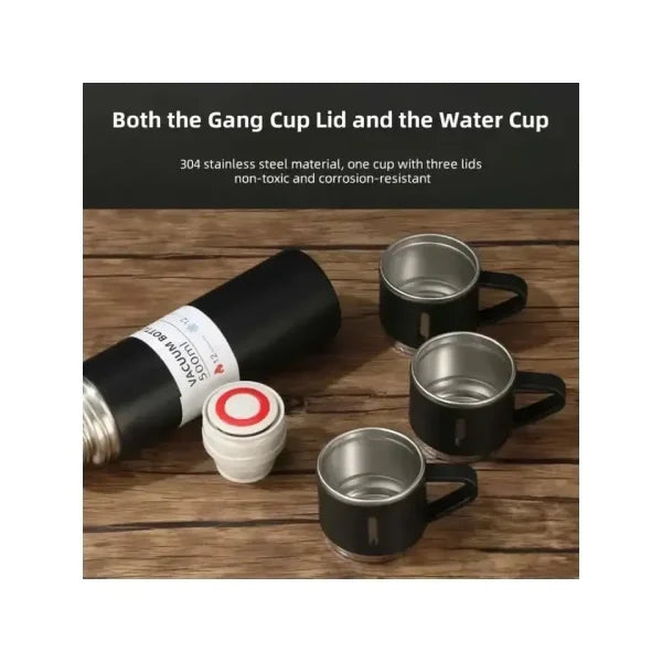 Vaccum Flask Set (Stainless steel)