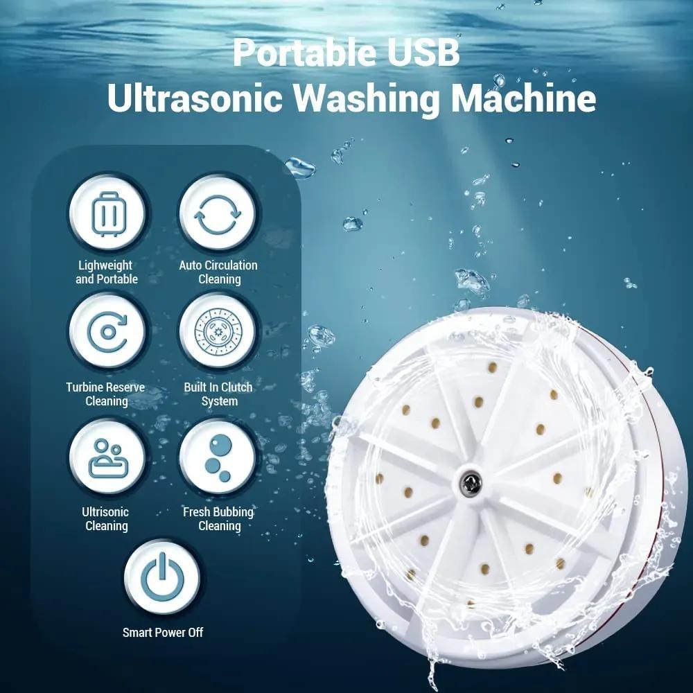 Portable Mini Washing Machine - 1 Pc