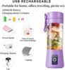 Portable & Rechargeable Mini Blender - 1 Pc for Smoothies & Shakes