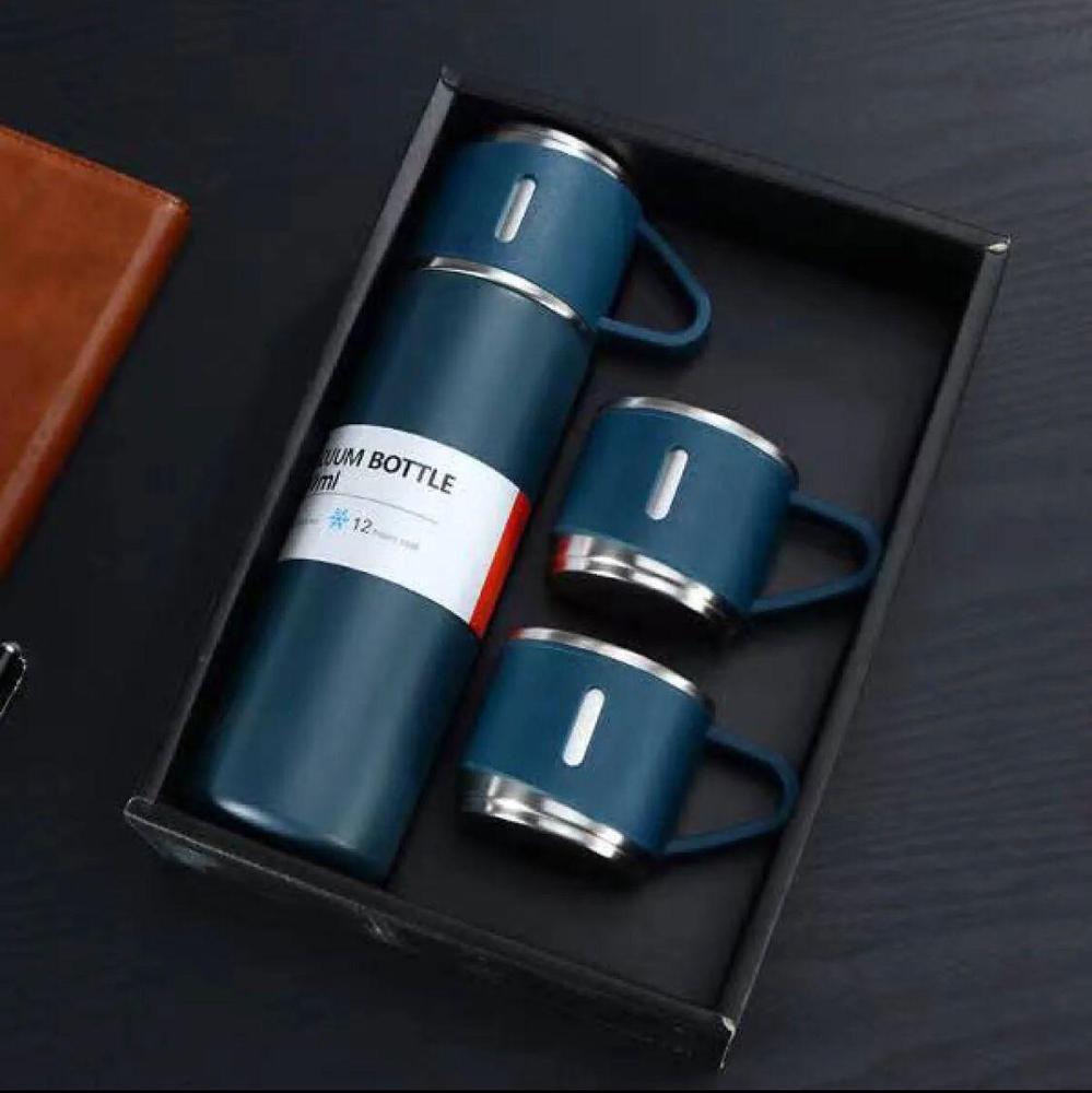Vaccum Flask Set (Stainless steel)