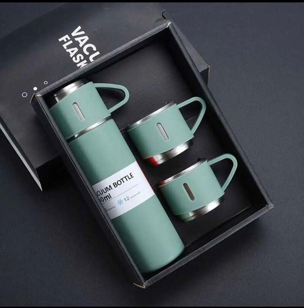 Vaccum Flask Set (Stainless steel)