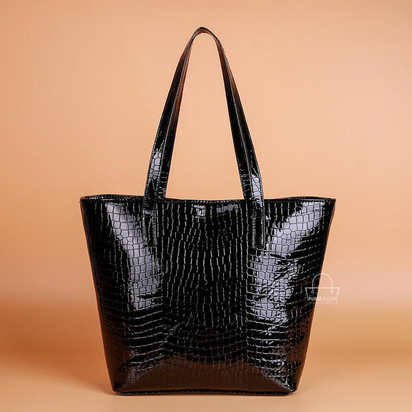 Women's Leather Textured Tote Bags