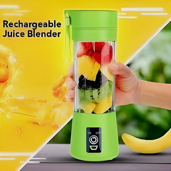 Portable & Rechargeable Mini Blender - 1 Pc for Smoothies & Shakes