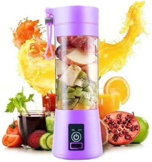Portable & Rechargeable Mini Blender - 1 Pc for Smoothies & Shakes